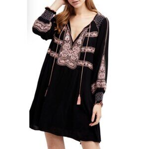 Free People Black Willow Dress Size XS